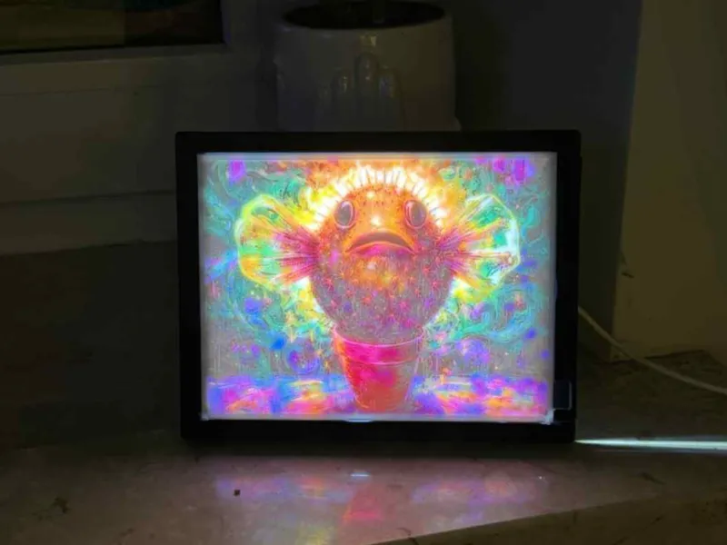 Tripwave Pufferfish Lithophane