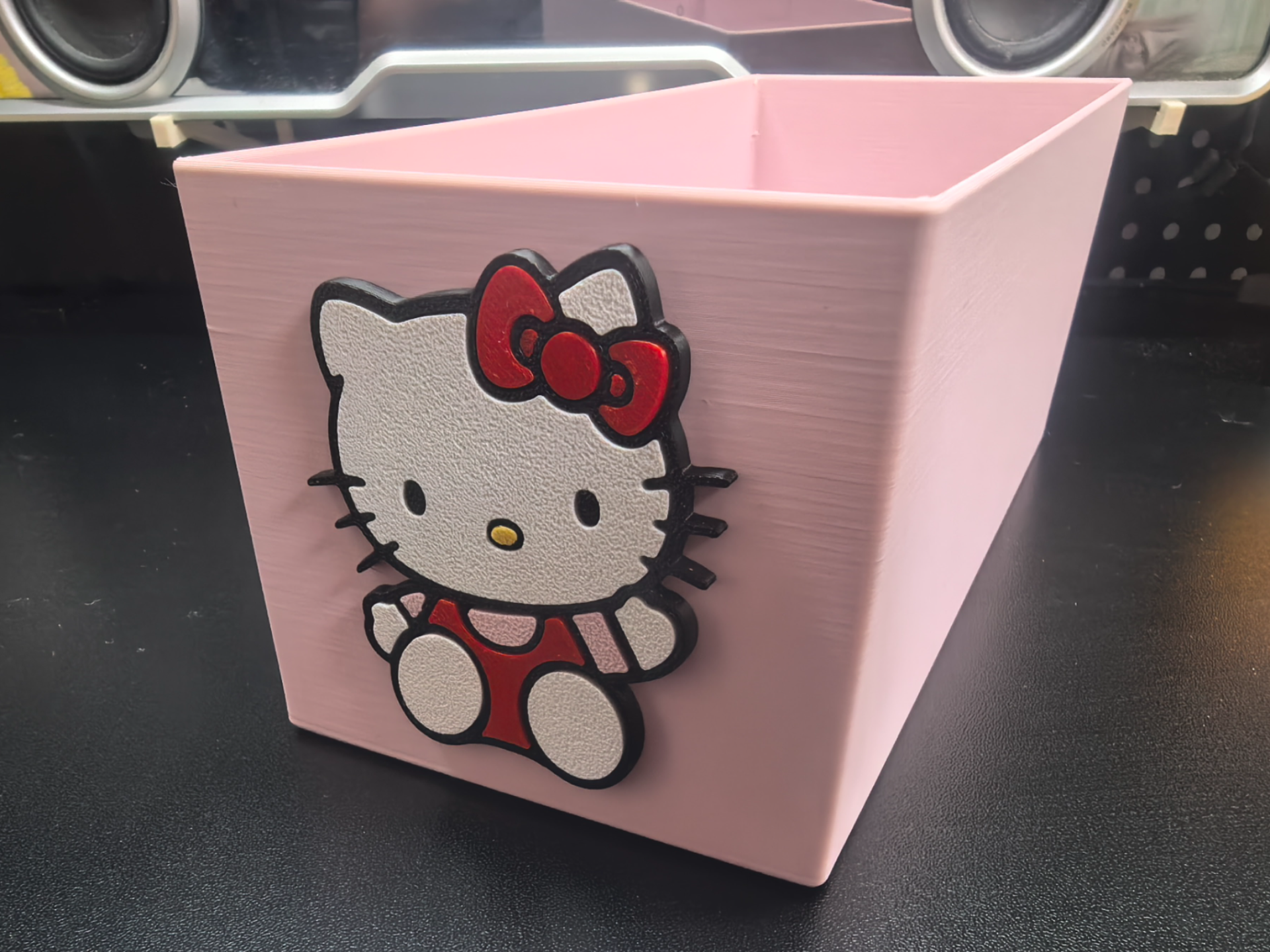 Miniatura 1 do modelo 3D 三丽鸥拼豆袋收纳盒