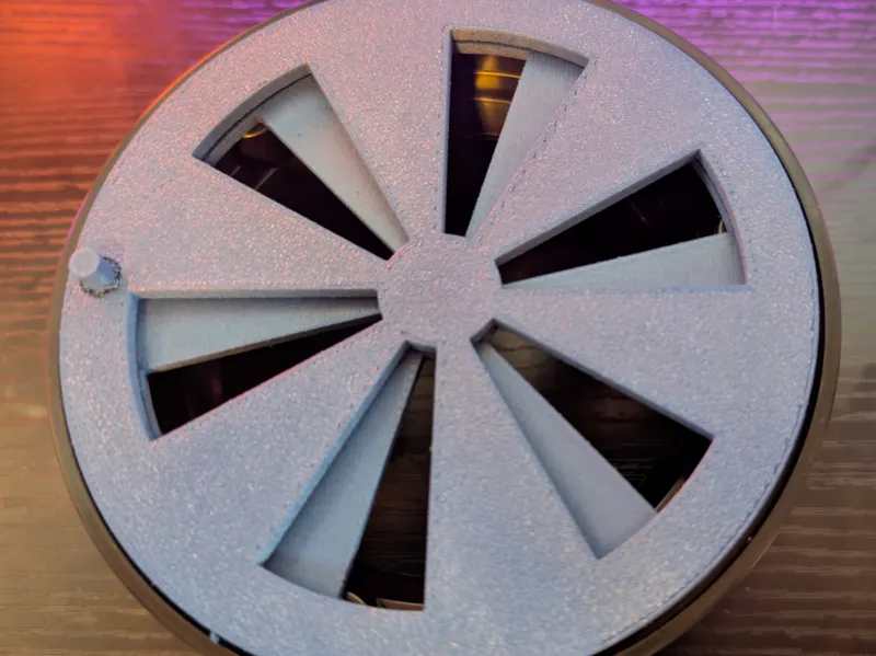 5" drain cover and baffle