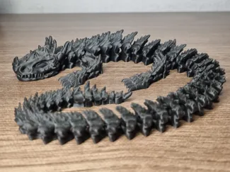 Articulated dragon no support