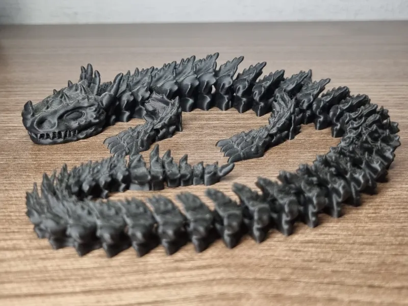 Articulated dragon no support