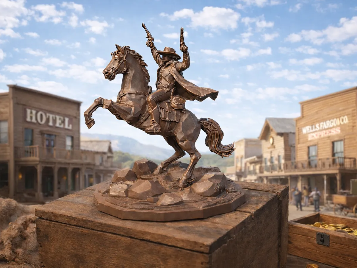 Wild West Showdown - Free 3D Print Model - MakerWorld