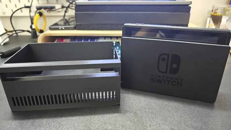 横向放置的switch底座模块
