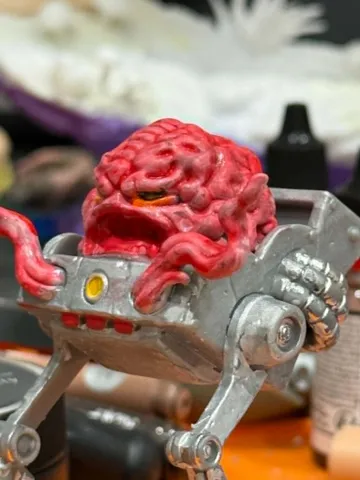 Escenografía en miniatura: Krang (TMNT) — vista de referencia 4