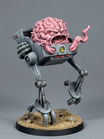 Escenografía en miniatura: Krang (TMNT) — vista de referencia 2