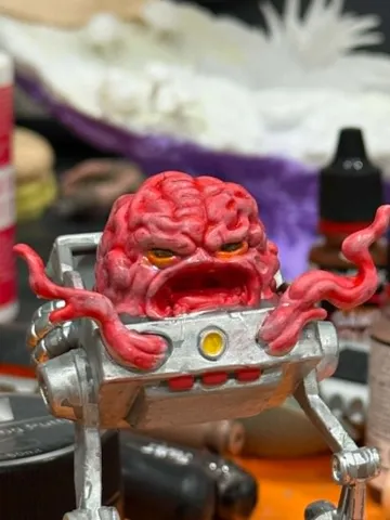 Escenografía en miniatura: Krang (TMNT) — vista de referencia 5