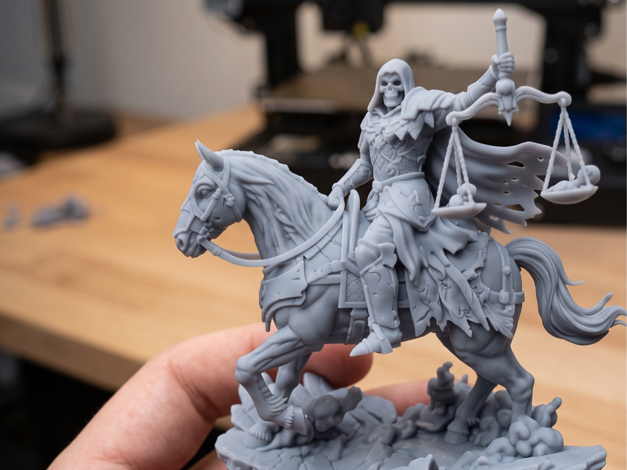 Third of The Four Horsemen of the Apocalypse 3D model
