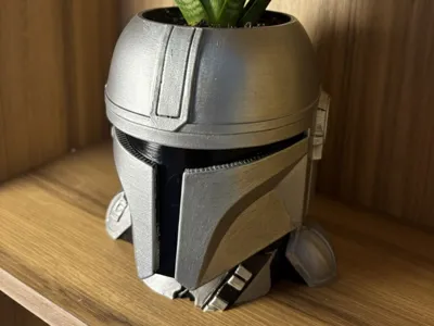 Star Wars - Mandalorian planter pot single color