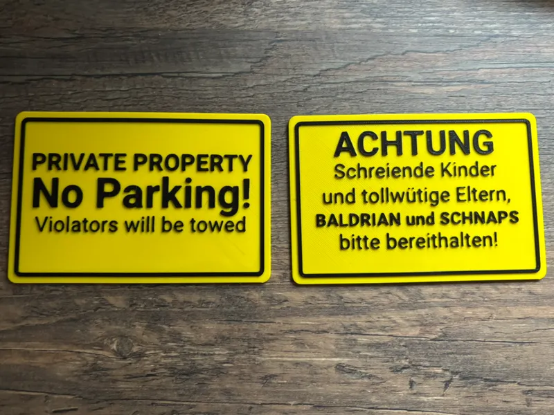 Warn Sign Maker V 1.0