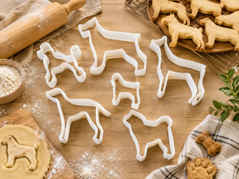 Dog Breeds Cookie Cutter Set | 15 Dog Silhouettes