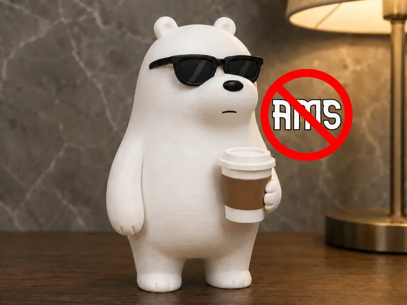 Ice Bear Chill Vibes NO AMS Assemblaggio facile