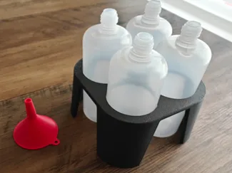 Bottle holder rack