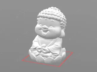 萌萌的佛祖.stl
