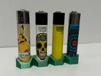Présentoir aimanté pour briquets Clipper — photo 1
