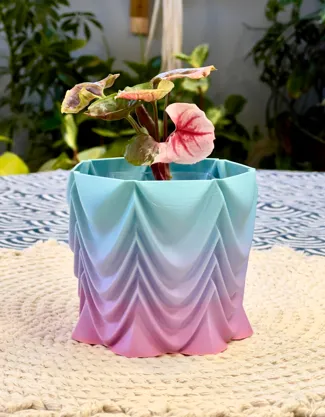 Draped Planter