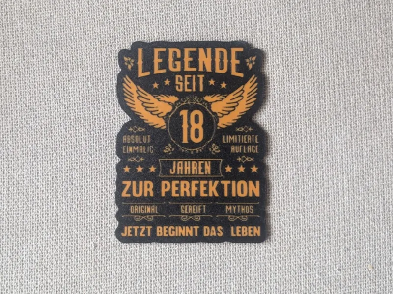 Legende 18 Geburtstag