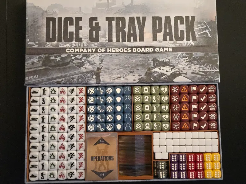 Dice organizer Company of Heroes Board Game 2ndE