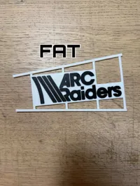 0.2mm layer, 6 walls, 25% infill