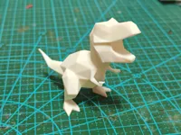 Dinosaure T-Rex low poly — photo 3
