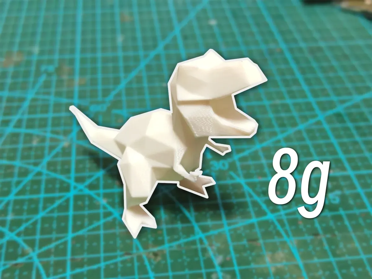 Dinosaure T-Rex low poly