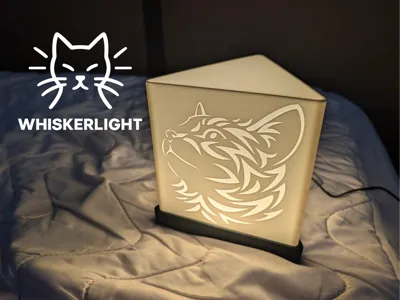 WhiskerLight - Three-Sided Engraved Light
