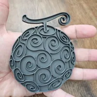 Porte-clés et magnet fruit du démon (One Piece) — photo 2