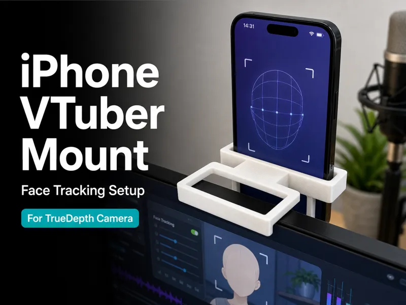 iPhone Mount for VTuber Face Tracking