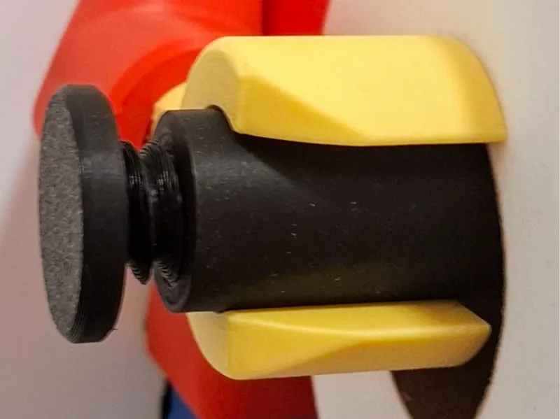 Remixed Roll Pole - Brick Man Toilet Paper Holder