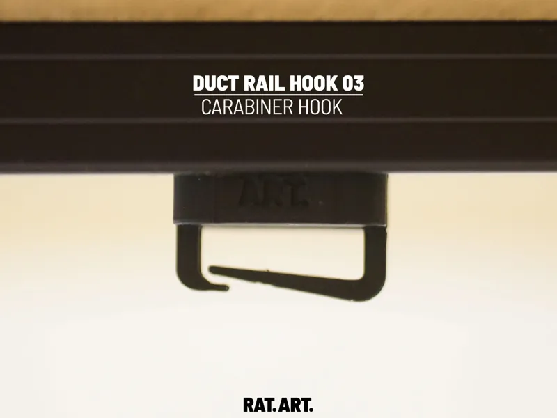 RAT.ART.DuctRailHook03 "CARABINER HOOK"