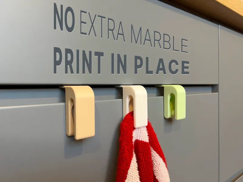 Gravity Grip Cabinet Hanger