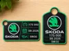 Skoda Service Tags