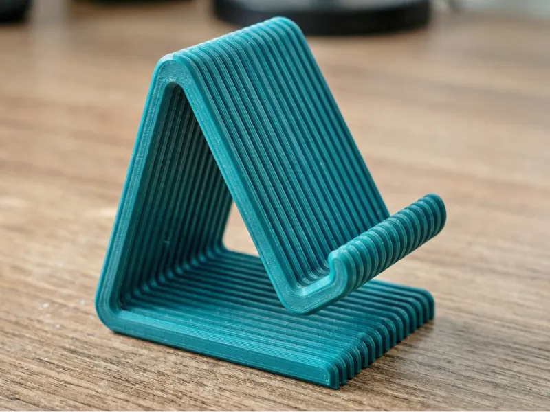 Modern Phone Stand without charging cutout
