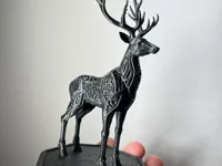 Cerf majestueux, déco — photo 2