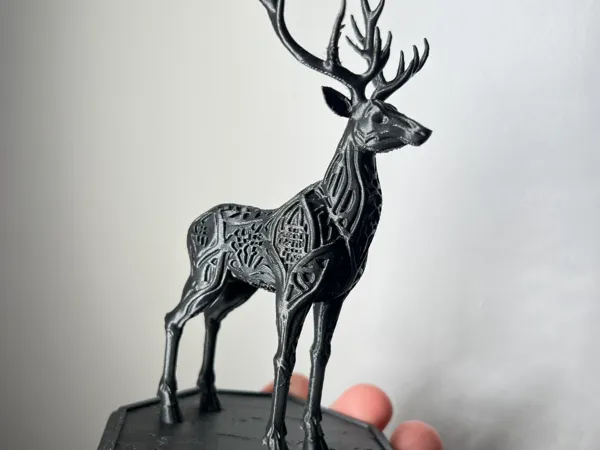 Cerf majestueux, déco