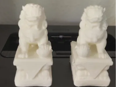 Guardian lion (also called Fu-lion or Shishi)