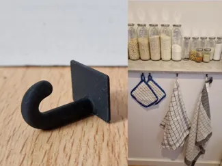 1g Geschirrtuch Handtuch Haken Halter Hänger Hook 