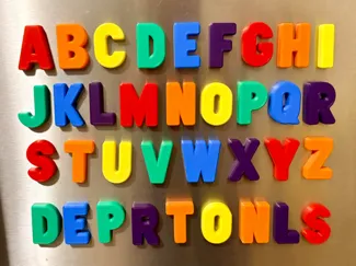 Magnetic Alphabet