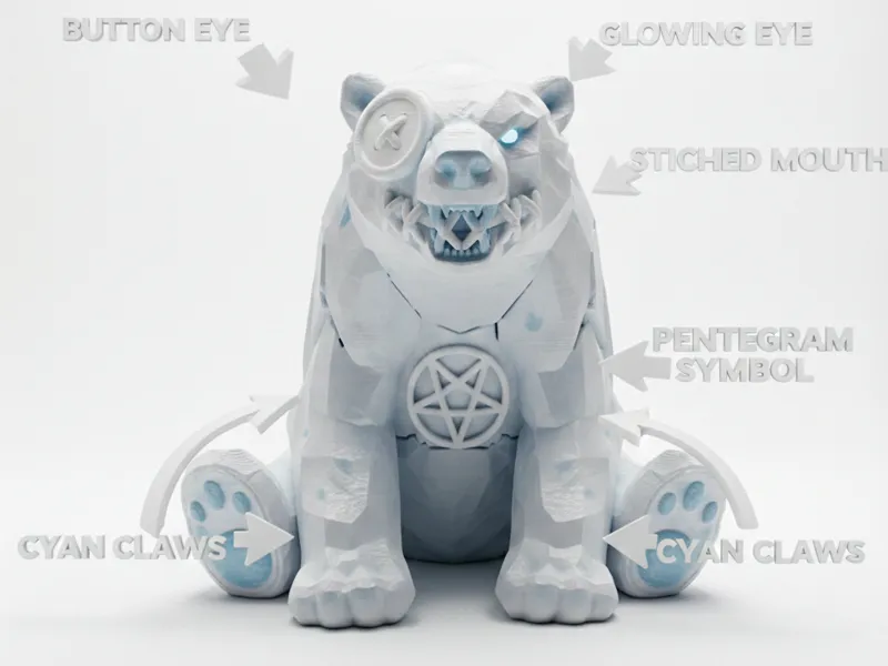 oso polar terrorifico