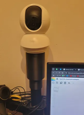 Tapo C210 Monitor arm adapter