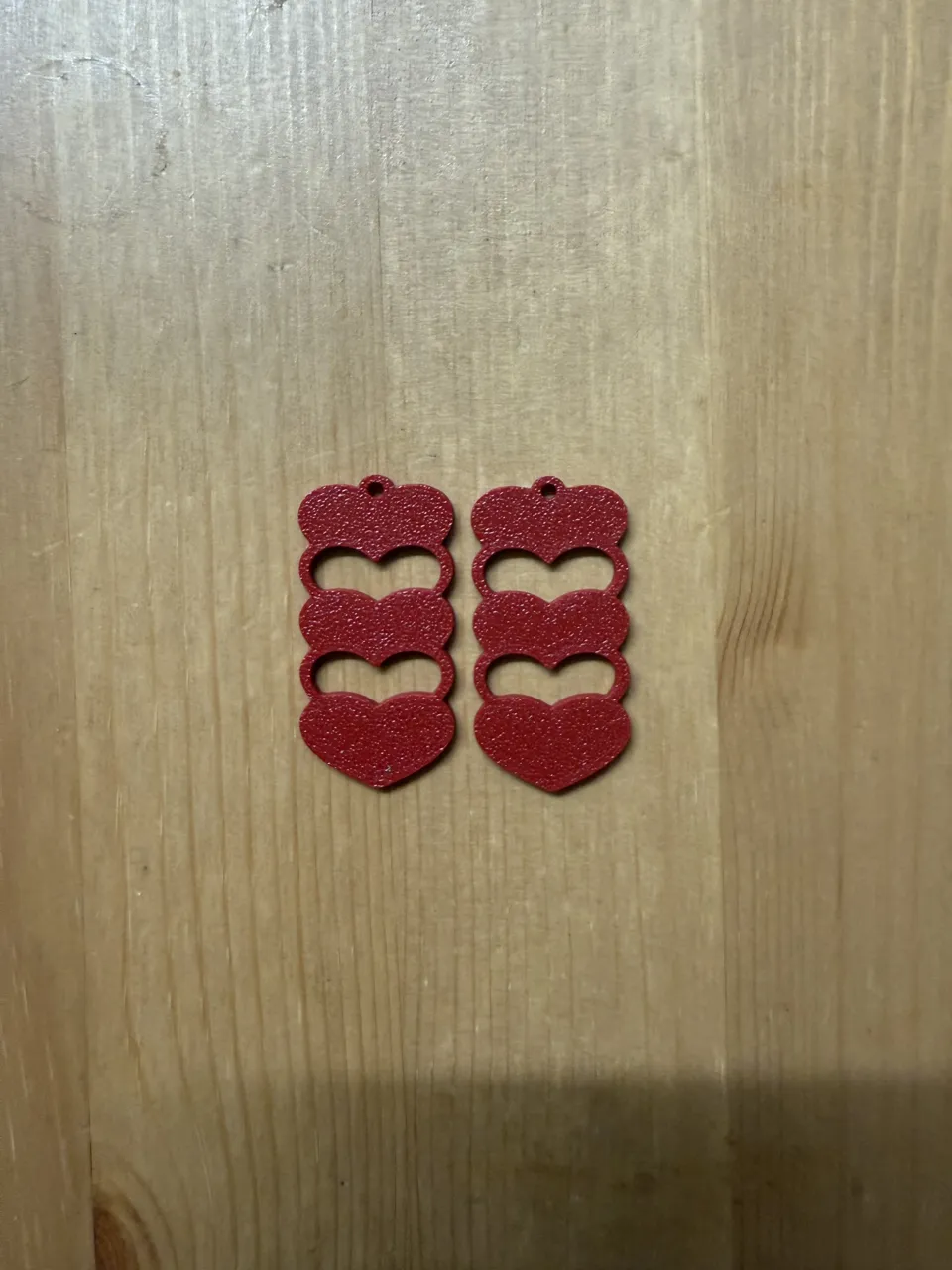 Heart Earrings view 2