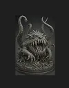 Carnivorous Plant with Tentacles