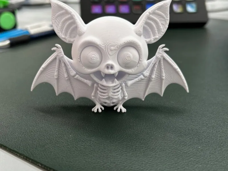 Cute Chibi Bat - Articulated Skeleton Bat