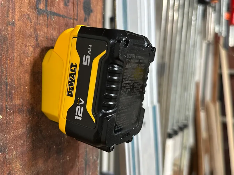 12V DeWALT Battery Holder