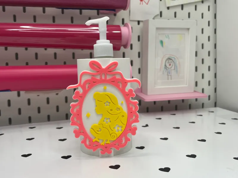 Long Hair Princess Interchangeable Cover