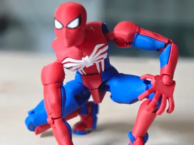 new Spider man action figure no AMS need