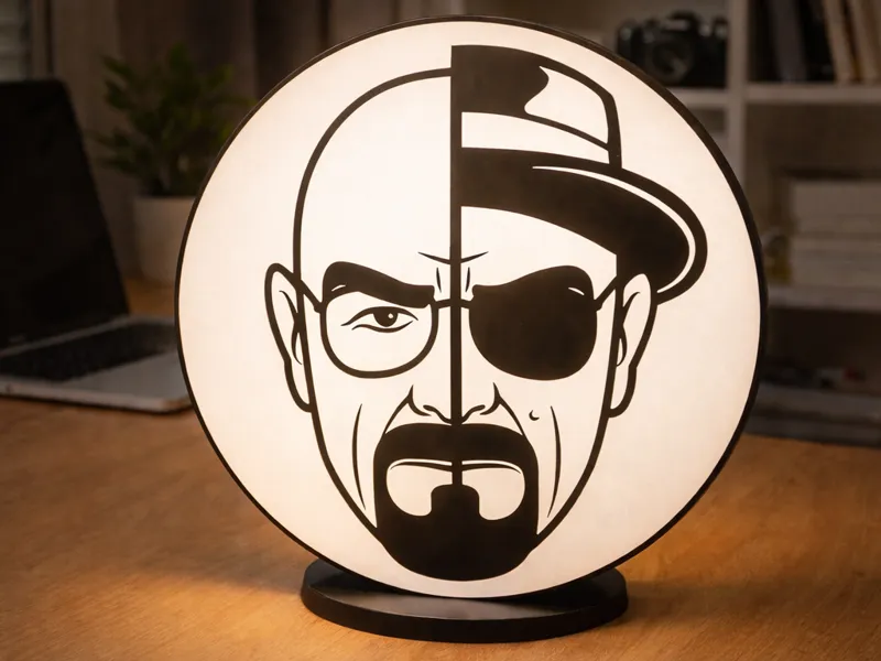 Walther White Heisenberg Lightbox