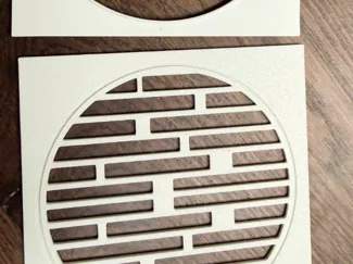 Enclosure Fresh air vent lid