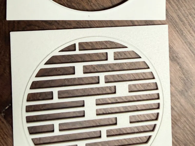 Enclosure Fresh air vent lid