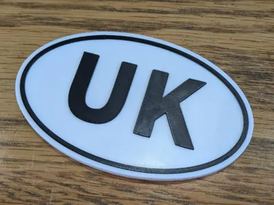 UK Sticker Car Bike Europe