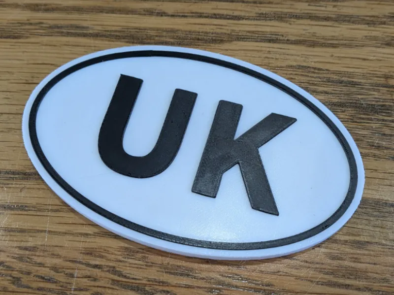 UK Sticker Car Bike Europe